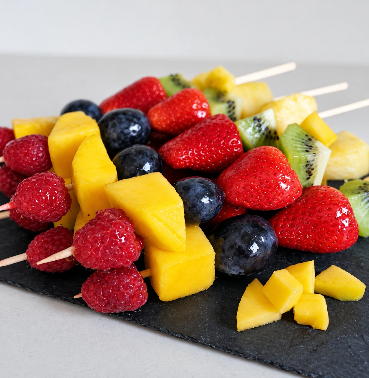 Broquetes de fruita Bobal
